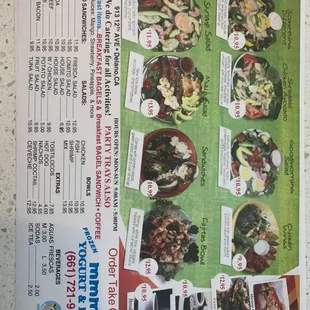 Check out our menu! Call us 661-721-9590