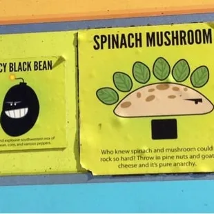 Veggie options :)