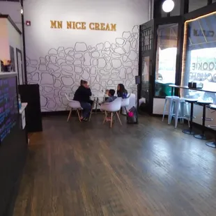 Right (east) side of the shop.