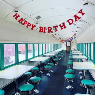 Birthday Train Car
