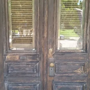 before pic of 120 year old front door