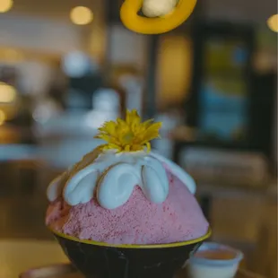 Strawberry Cheesecake Kakigori