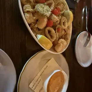 Frito Misto - Perfectly fried, not overdone! It's very hard to find good calamari, but the chef and team did an incredible job!