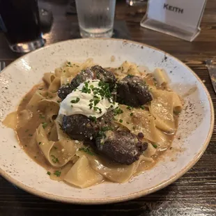 Beef Stroganoff was reallly good! I would order this again!