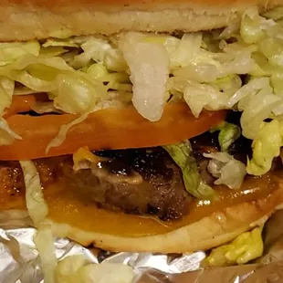 Deli cheese burger