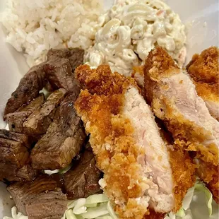 Mini - 2 Choice (teriyaki Steak &amp; katsu chicken)