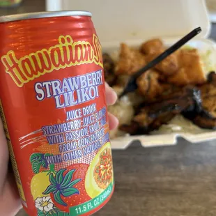  can of strawberry milk