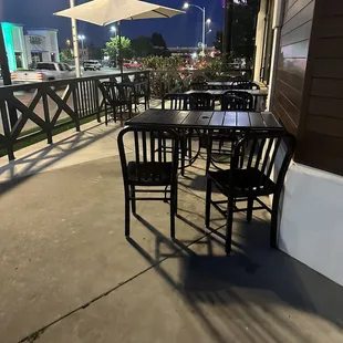 Patio seating