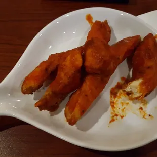 Spicy Boneless chicken ($8) - basically 1x chicken breast cut-up