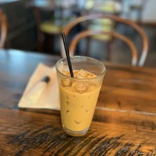 Iced Vanilla Latte