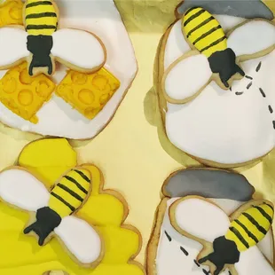 Mommy to bee sugar cookies