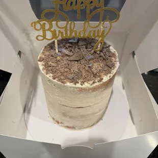 Our decadent Italian cake. Mouth watering perfection. It taste as good as it looks. Beautiful.