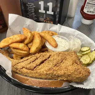 Whole Catfish Dinner