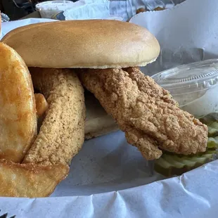 Catfish sandwich