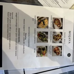 the menu