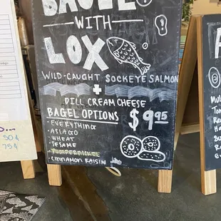 Bagel with Lox