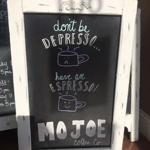 don't be defresss sign