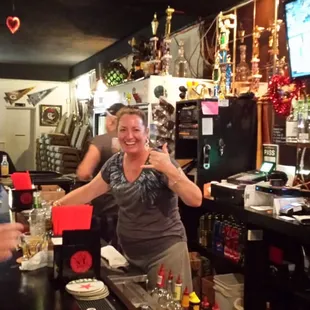 Joan was a awesome bartender hope to see you soon Dan and Vickie from Michigan