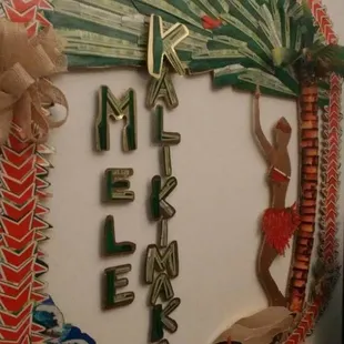 2017 Christmas Wreath entered at Honolulu Hale light display