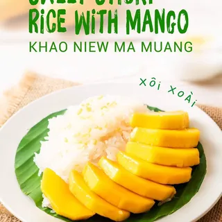 Sweet Sticky Rice with Mango