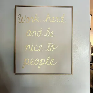 Cute decor.