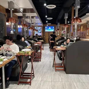 A lot of tables but still a long wait