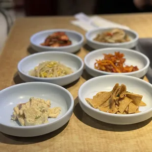 Banchan (side dishes) are awesome here. They&apos;re a meal themselves