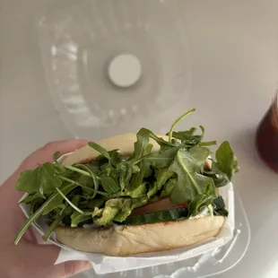 4. The Green Goddess Bagel