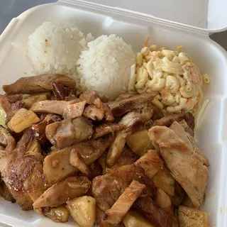 Grilled Pineapple BBQ Chicken