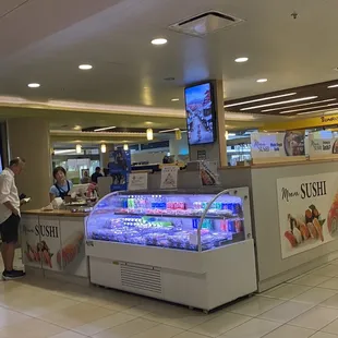 the inside of a restaurant