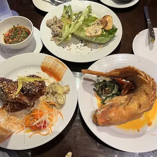 food, grilled fish