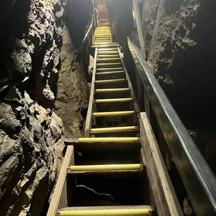 Almost back up the cave