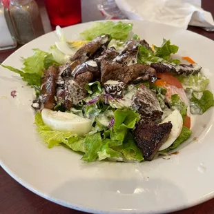 Steak Cesar salad