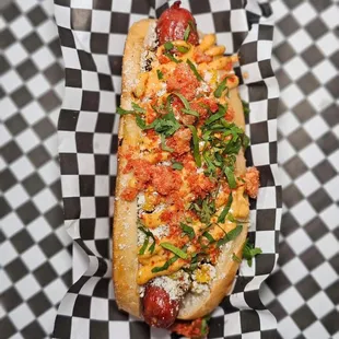 hot dog, food, hot dogs, sandwich