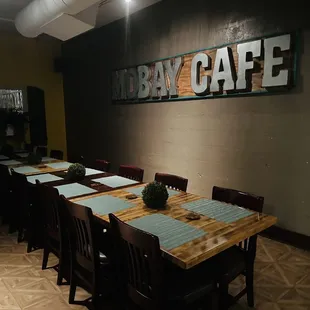 interior, sushi and sashimi