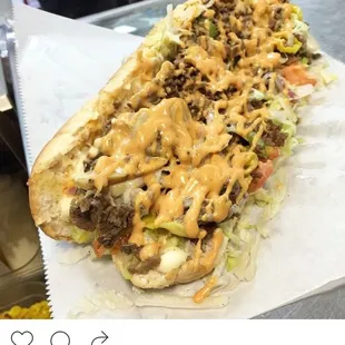 Steak and cheese with chipotle mayo
