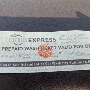 Free carwash... Courtesy of Subaru in Riverside.