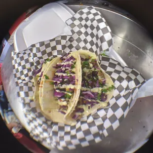 Puerto Rican pork tacos