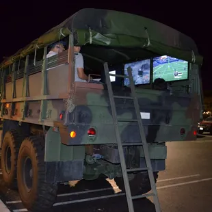 Gaming under the cargo top