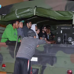 Mobile Command at GameStop for C.O.D Advance Warfare tournament