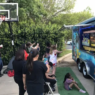 Having a blast playing JustDance 2018.