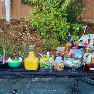 Bar set up 10/26/2024