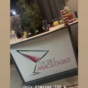 Bar set up by the best!
