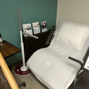 Mobility Plus has hospital beds that help stand you up!