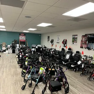 Mobility Plus has a huge selection of rollators and walkers to fit nearly any person.