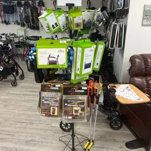 Mobility Plus has many accessories to make your mobility device your own.