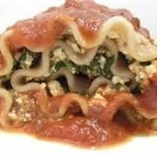 Vegan Lasagna Roll ups