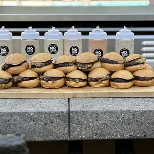 Had these bombass burgers today at my cousin's daughter's 2 yr old birthday bash!  Highly recommended!!!