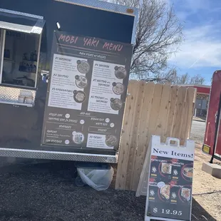 Mobi Yaki menu