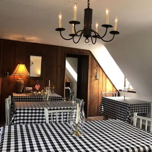 the dining room